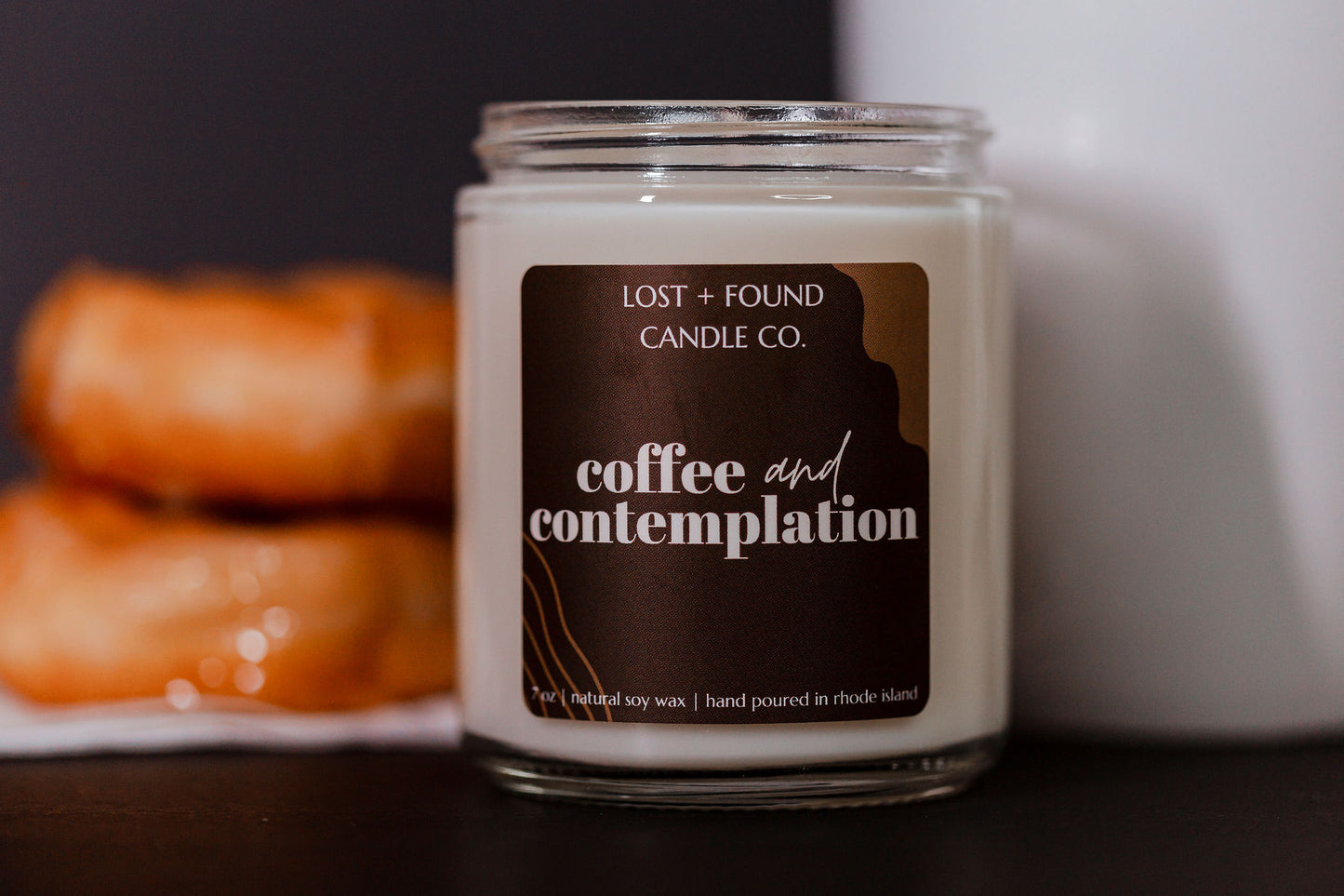 Coffee & Contemplation | Soy Candle | 7 oz