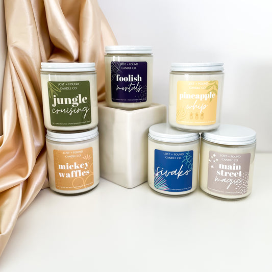 Magic Parks Inspired Soy Candle Bundle